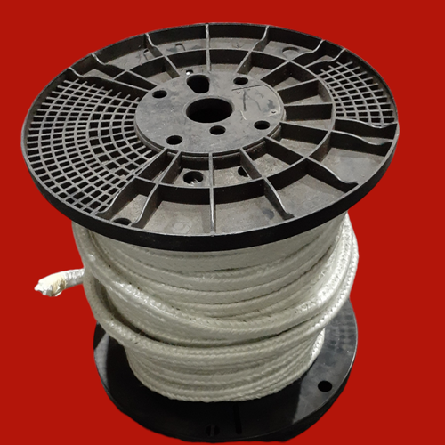 1/2" Ceramic Fiber Square Rope on a Spool  112 FT 