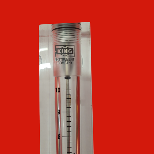 King Instrument Company 75302117C08 Acrylic Tube Flowmeter, 1-10