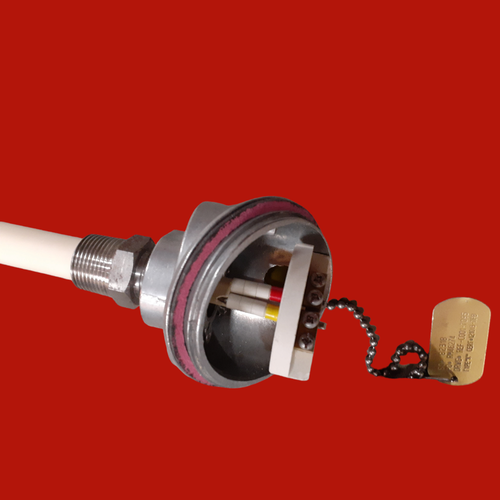 Ipsen Type K Thermocouple Unit w/ 17-1/2" Ceramic Protection Tube
