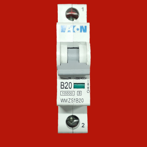 Eaton WMZS Series 20A Molded Case Circuit Breaker, WMZS1B20
