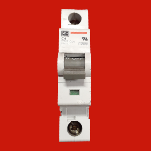 Cutler-Hammer 4A Circuit Breaker C4, WMS1C04