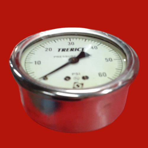 Trerice D82LFB 2-1/2" Pressure Gauge 0-60 PSI