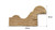 29x16mm rebated dado rail for over panelling - 4.8m