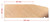Hardwood Door Cill | 144x44mm | 940mm