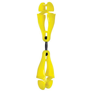 Ergodyne Squids 3420 Grabbers w Dual Clips Swiveling Lime