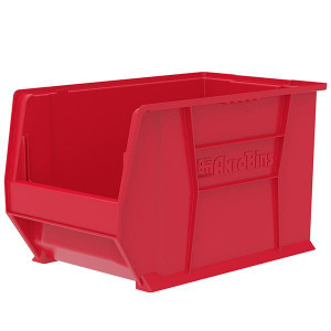 Akro-Mils AkroBins Super-Size Storage Bin Red