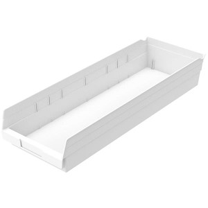 Akro-Mils Shelf Bin White