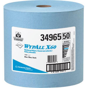 WypAll* X60 Wipers Jumbo Roll Blue