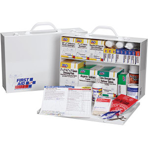 2-Shelf 75-Person First Aid Station