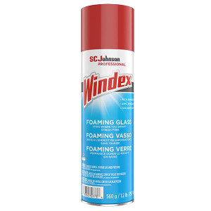 SC Johnson Professional Windex Foaming Glass Cleaner w Ammonia-D