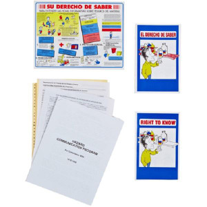Brady Bilingual Binder Insert Package