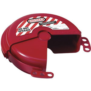 Master Lock Rotating Gate Valve Lockout 2"-5" Dia Red