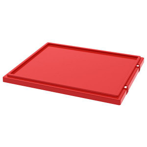 Akro-Mils Nest & Stack Tote Lid (For 35225 35230) Red