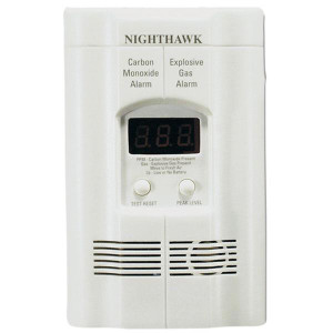 Kidde Direct Plug-In AC DC Gas CO Combo Alarm