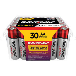 Rayovac Fusion AA Alkaline Batteries