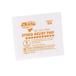 Sting Relief Pads First Aid Supplies