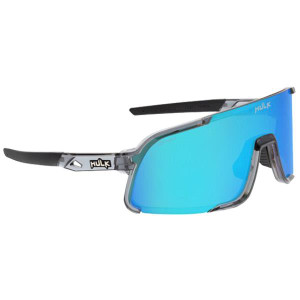 Crystal Gray Frame Cayman Blue Mirror Lens MAX3 Hard Coating Safety Eyewear