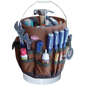 Bucket Boss Bucket Organizer - Brown