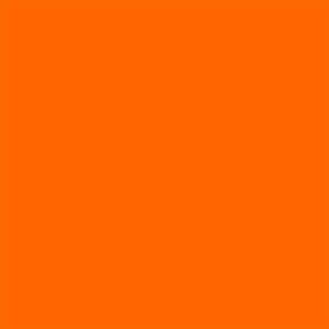 Presco Solid-Color Roll Flagging PresGlo Taffeta 1" x 150' - Orange
