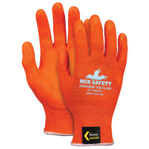 MCR Safety Orange Kevlar Gloves Medium