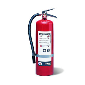 Badger Extra 10 lb BC Fire Extinguisher w Wall Hook