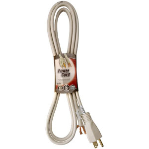 Southwire Replacement SPT-3 Power Supply Cord 6' Beige