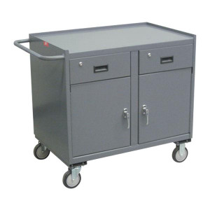 Jamco Mobile Cabinet 2 Drawers 2 Doors 36"H x 36"W x 24"D
