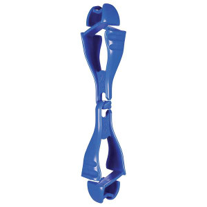 Ergodyne Squids 3400 Grabbers w Dual Clips Blue Ergodyne Squids