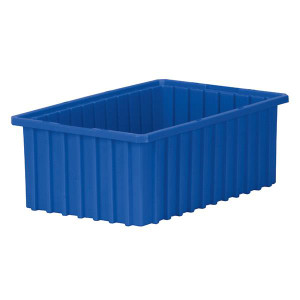 Akro-Mils Akro-Grid Dividable Grid Container Blue (EAM)