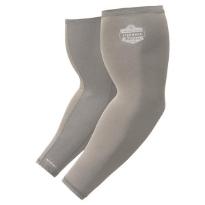 Ergodyne Chill-Its 6690 Sun Cooling Arm Sleeves Medium Gray