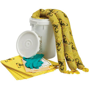 SPC Brightsorb Hi-Vis Bucket Spill Kit - Yellow