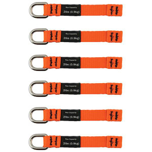 Ergodyne Squids 3700 Web Tool Tails Medium Orange