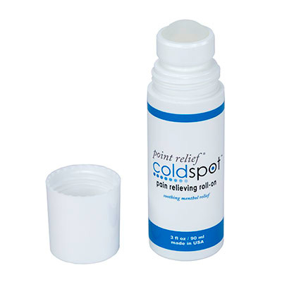 Point Relief Point Relief ColdSpot Lotion - Roll-on Bottle - 3 oz, 144 each