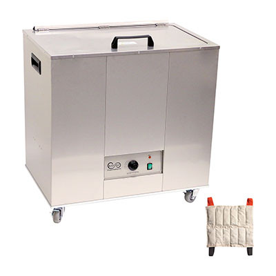 Relief Pak Relief Pak Heating Unit, 24-Pack Capacity, Mobile with (24) Standard Packs, 110V