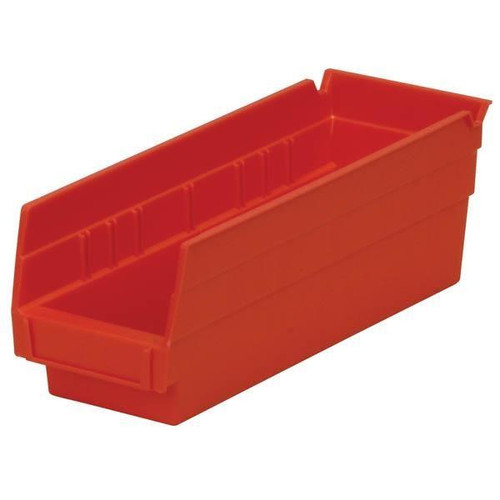 Akro-Mils Shelf Bin Red