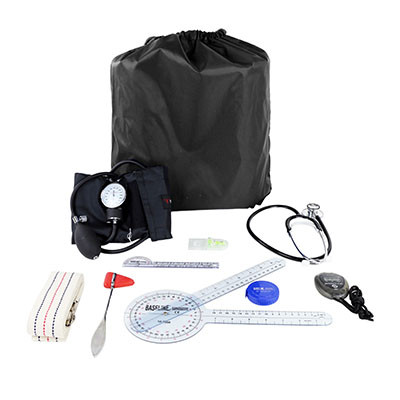 Baseline PT Student Kit with standard items. 54" gait belt