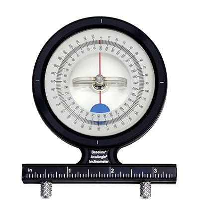 Baseline Baseline AcuAngle Adjustable-Feet inclinometer
