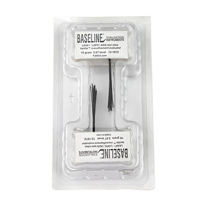 Baseline Baseline Tactile Monofilament - ADA/LEAP/LOPS - Disposable - 5.07 - 10 gram - 40 ea.