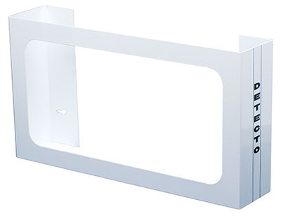 Detecto Detecto, Glove Box Holder, Wall Mount, 3 Boxes, White