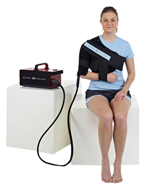 Game Ready Game Ready Wrap - Upper Extremity - Left Shoulder with ATX - Medium (33-45" chest)