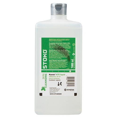 SC Johnson Professional® Stoko® Kresto® ATP Liquid Adhesive, Tar, & Paint Remover, 1 L, 4/Case