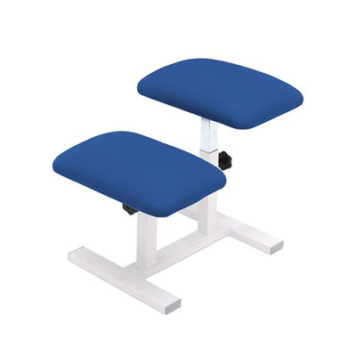Chattanooga Flexion Stool, 2 Section for Traction Table, Imperial Blue