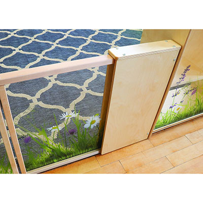 Whitney Brothers Nature View Divider Panel Adj Extension