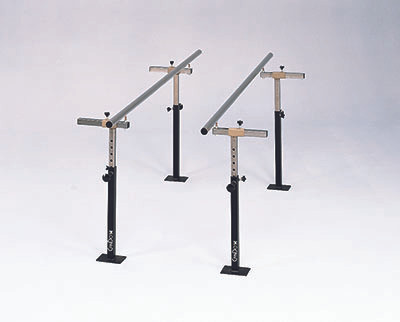 CanDo CanDo Floor Mounted Parallel Bars, Height & Width Adjustable, 12'