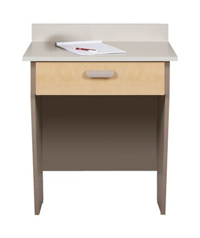 Clinton Clinton, Wall Mounted Desk, 2-Leg