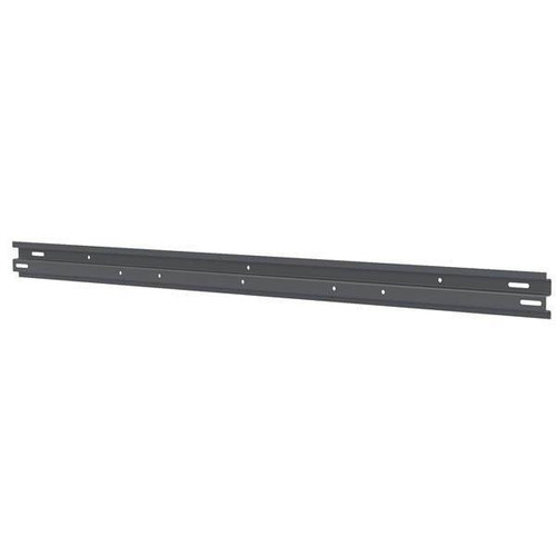 Akro-Mils Steel Rail, 47 13/16"L x 3"H x 5/8"W, Gray