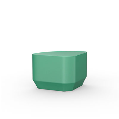 Cortech USA Endurance Wedge, Side or End Table, Green