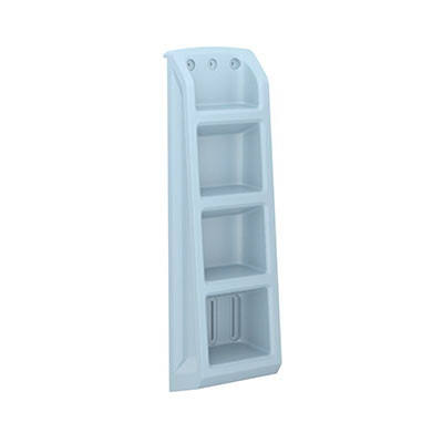Cortech USA Ladder for Wall Bunk, Blue Grey