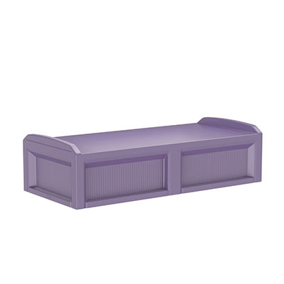 Cortech USA Solstice Bed with 3 Doors, Indigo