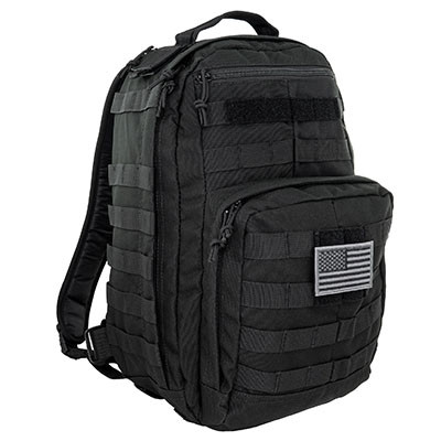 Line2Design Standard Assault Pack, 16" x 11" x 9 ", Black